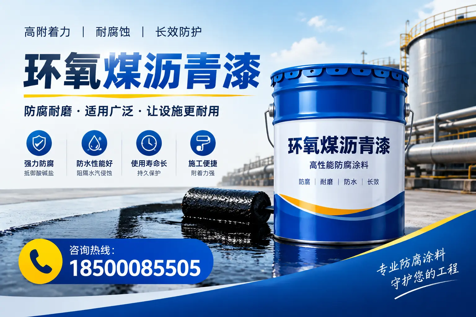 环氧煤沥青漆与其他涂料的对比分析，助力北京企业决策